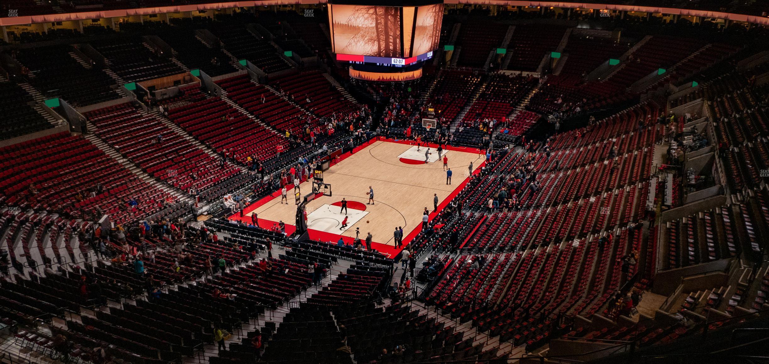 Seating view for Moda Center Section 324