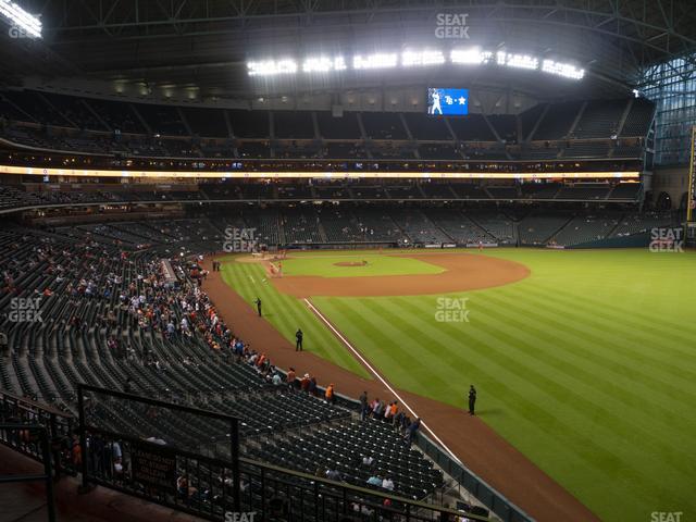 Seating view for Minute Maid Park Section 235