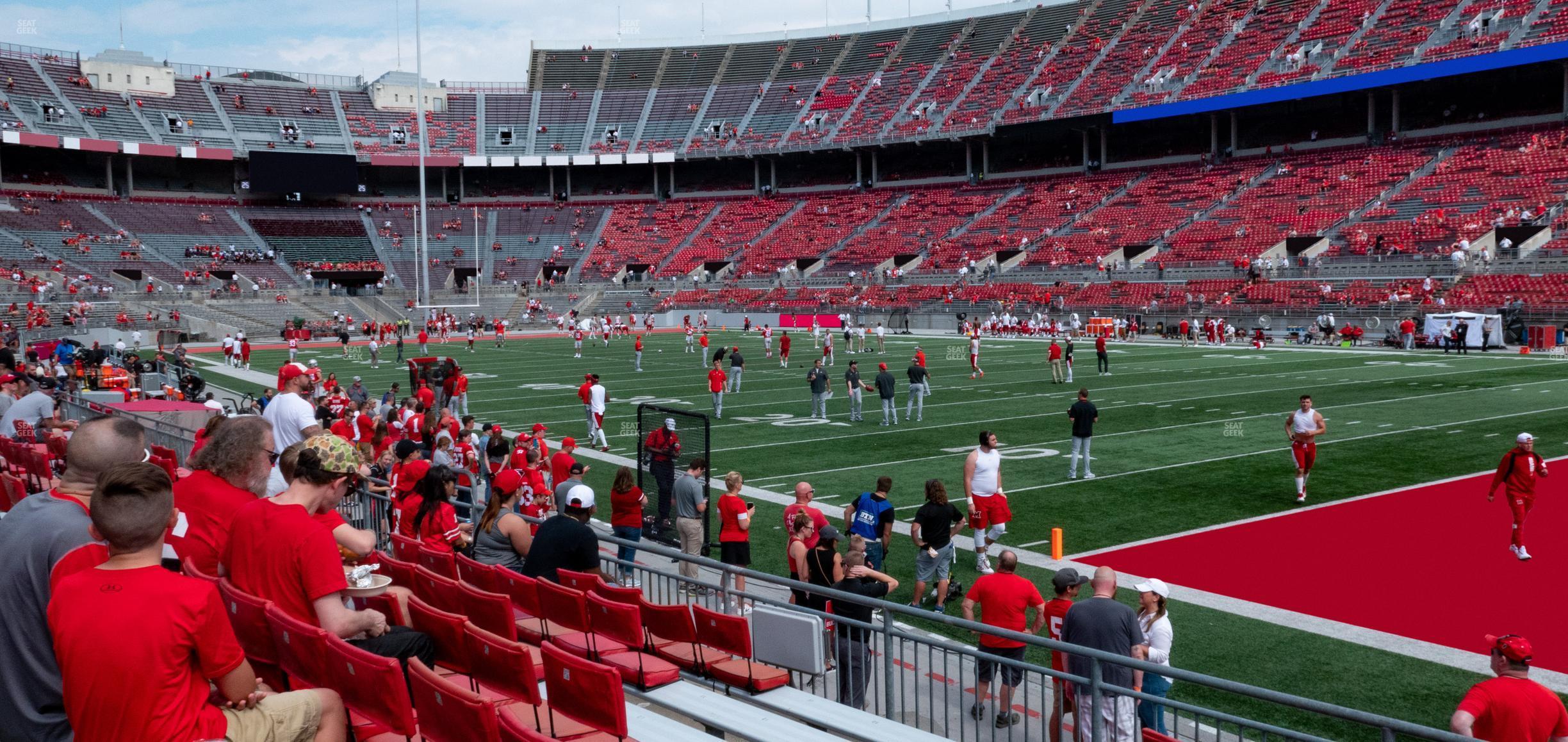 Seating view for Ohio Stadium Section 27 Aa