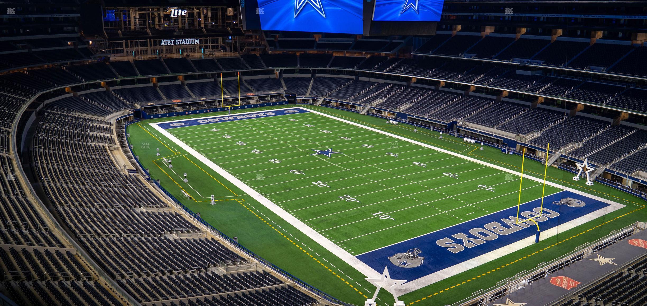 Seating view for AT&T Stadium Section Ring Of Honor Suite 529