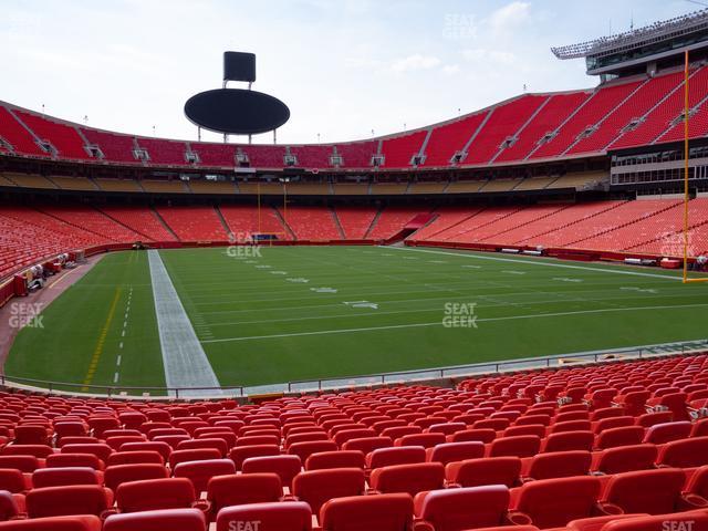 Seating view for GEHA Field at Arrowhead Stadium Section 130