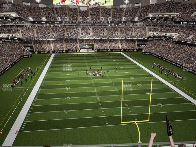 Seating view for Caesars Superdome Section 503