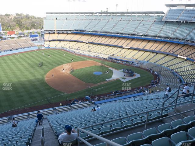 Seating view for Dodger Stadium Section 29 Rs