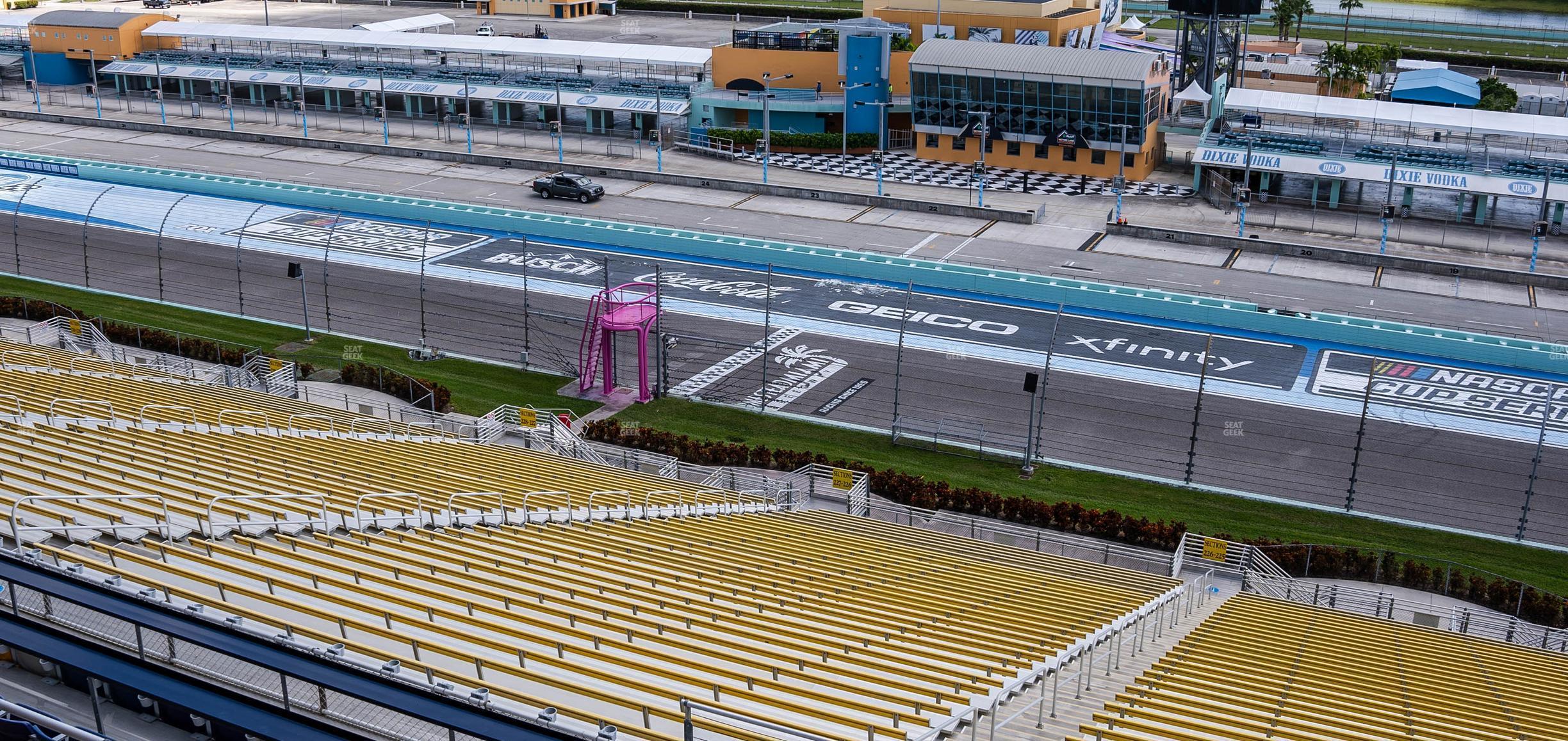 Seating view for Homestead-Miami Speedway Section Skybox Suite 3