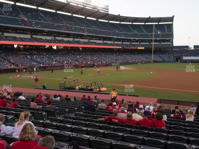 Seating view for Angel Stadium of Anaheim Section 125