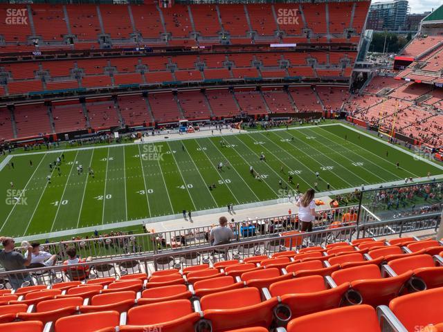 Seating view for Huntington Bank Field Section 532