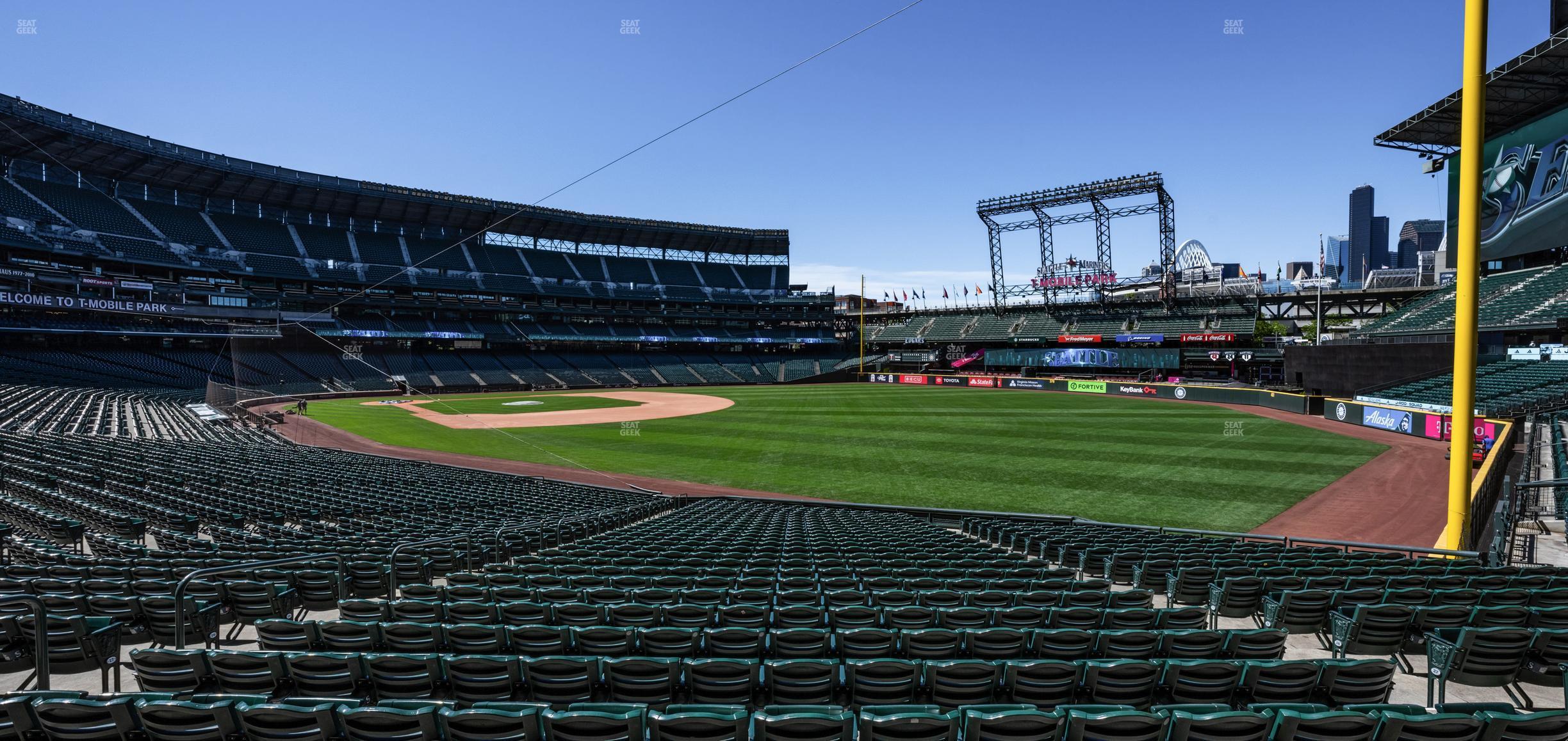 Seating view for T-Mobile Park Section 112