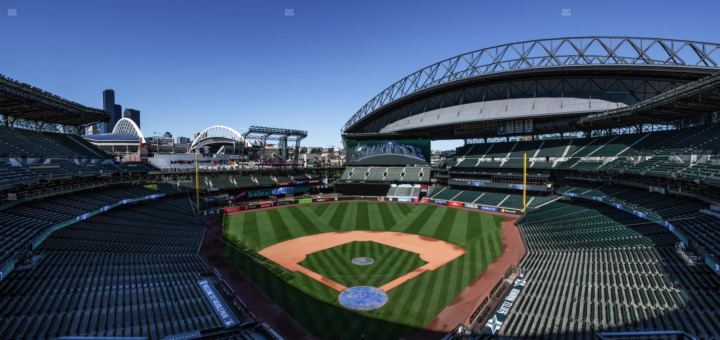 Seating view for T-Mobile Park Section 330