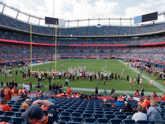 Seating view for Empower Field at Mile High Section 131