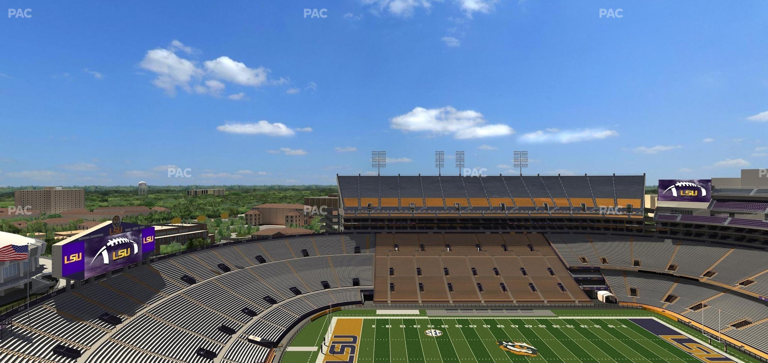 Seating view for Tiger Stadium Section 618