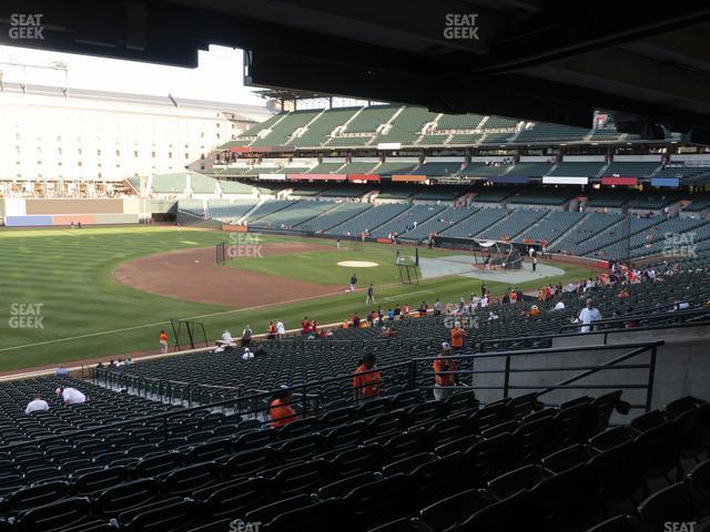 Seating view for Oriole Park at Camden Yards Section 61