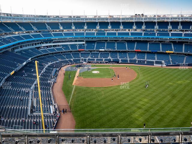 Seating view for Yankee Stadium Section Grandstand Level 406