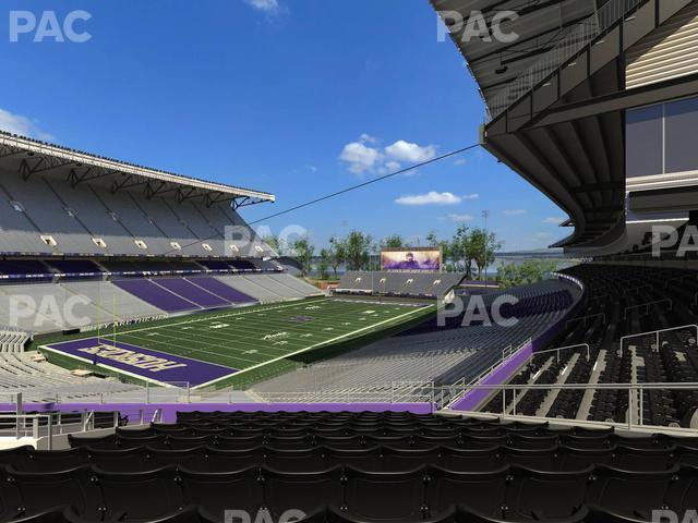 Seating view for Husky Stadium Section Club Husky 213