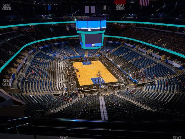 Seating view for Kia Center Section 202