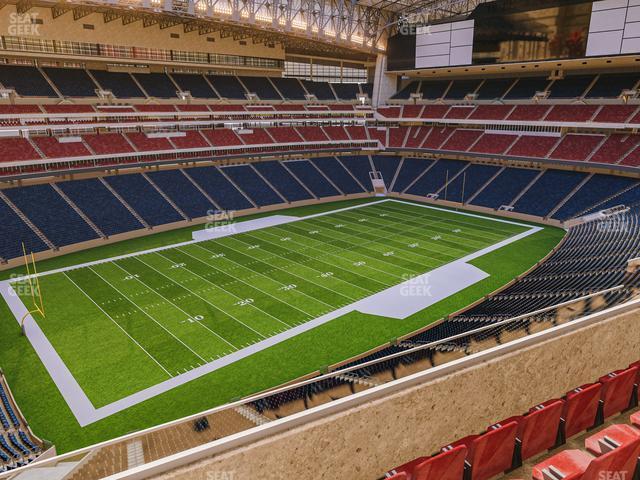 Seating view for NRG Stadium Section 513