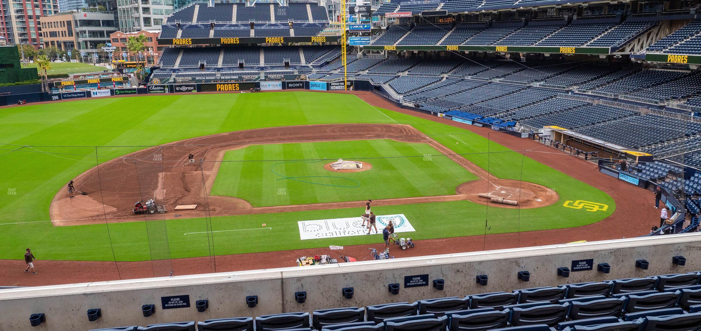 Seating view for Petco Park Section 208