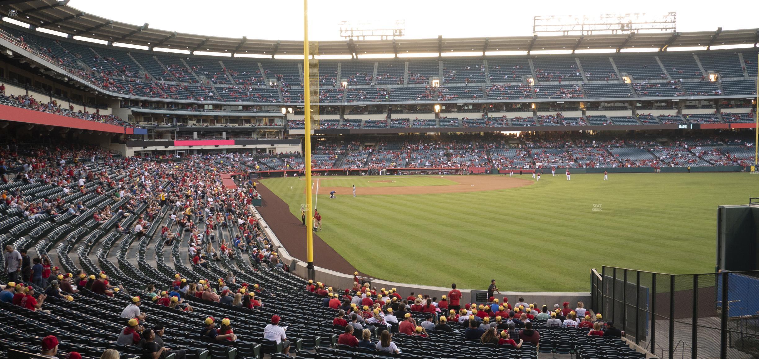 Seating view for Angel Stadium of Anaheim Section 233