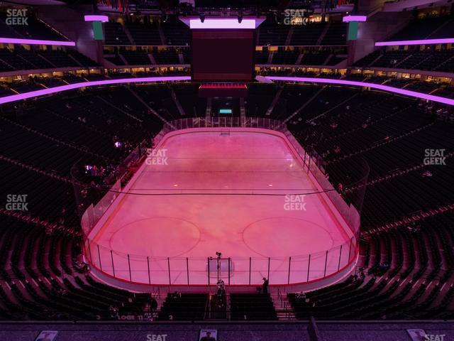 Seating view for Xcel Energy Center Section Bud Light Top Shelf Lounge