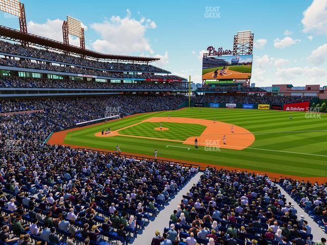 Seating view for Citizens Bank Park Section Suite 49