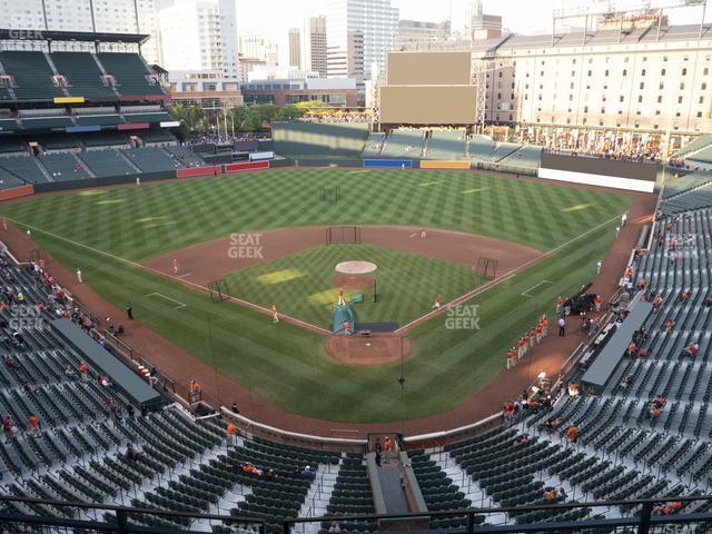 Seating view for Oriole Park at Camden Yards Section 338