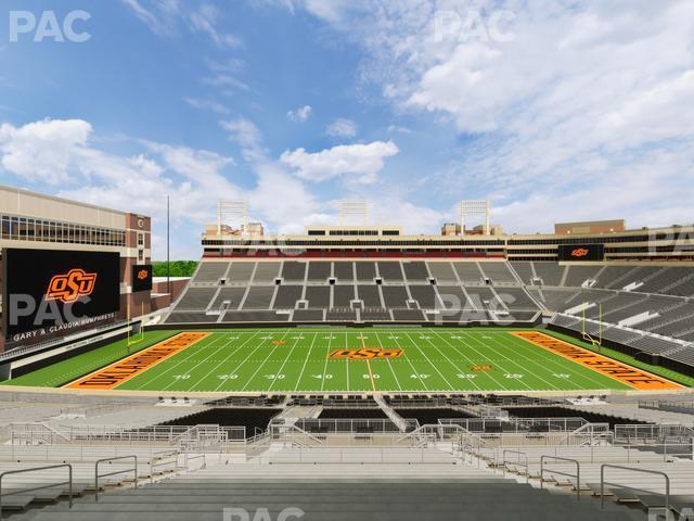 Seating view for Boone Pickens Stadium Section 236