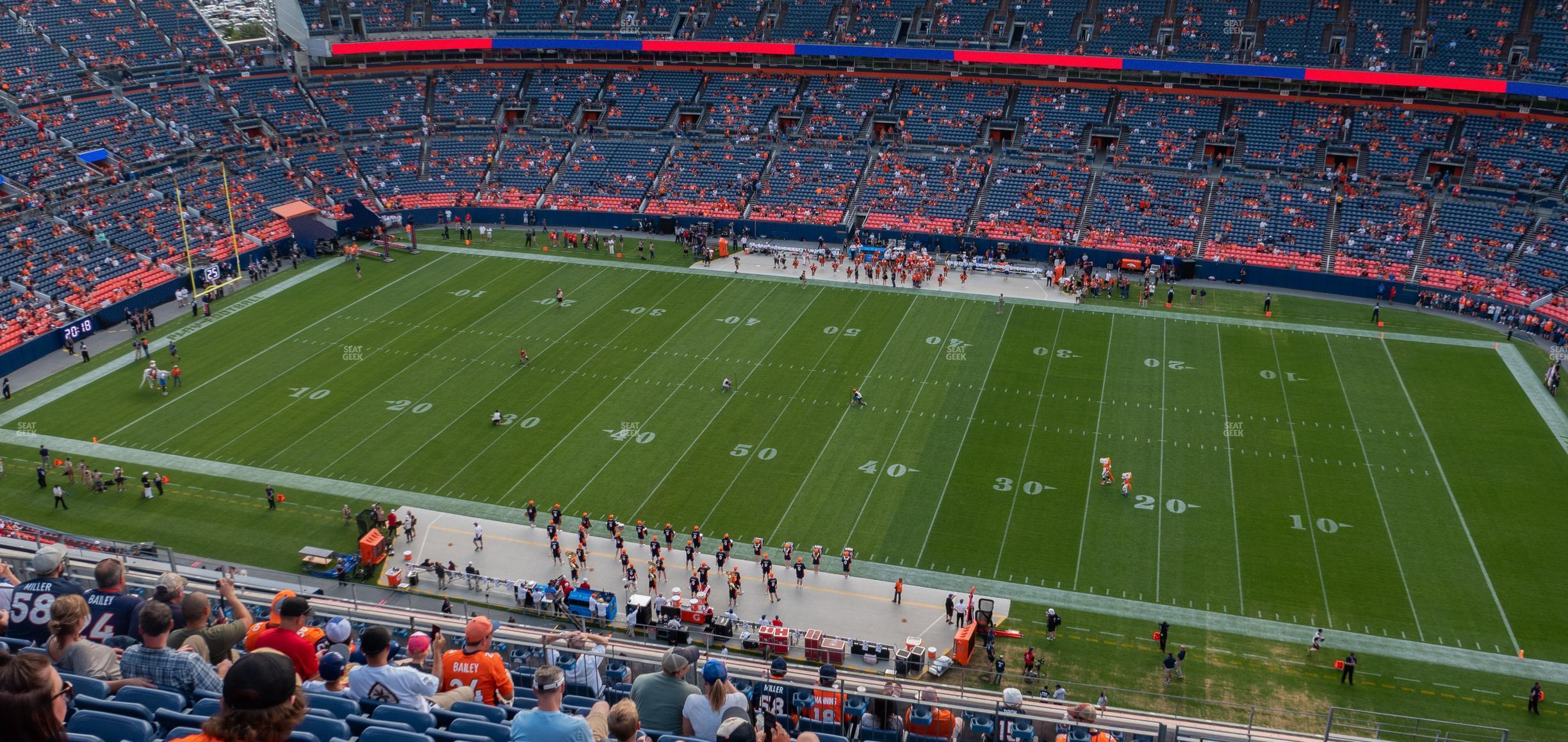 Seating view for Empower Field at Mile High Section 532