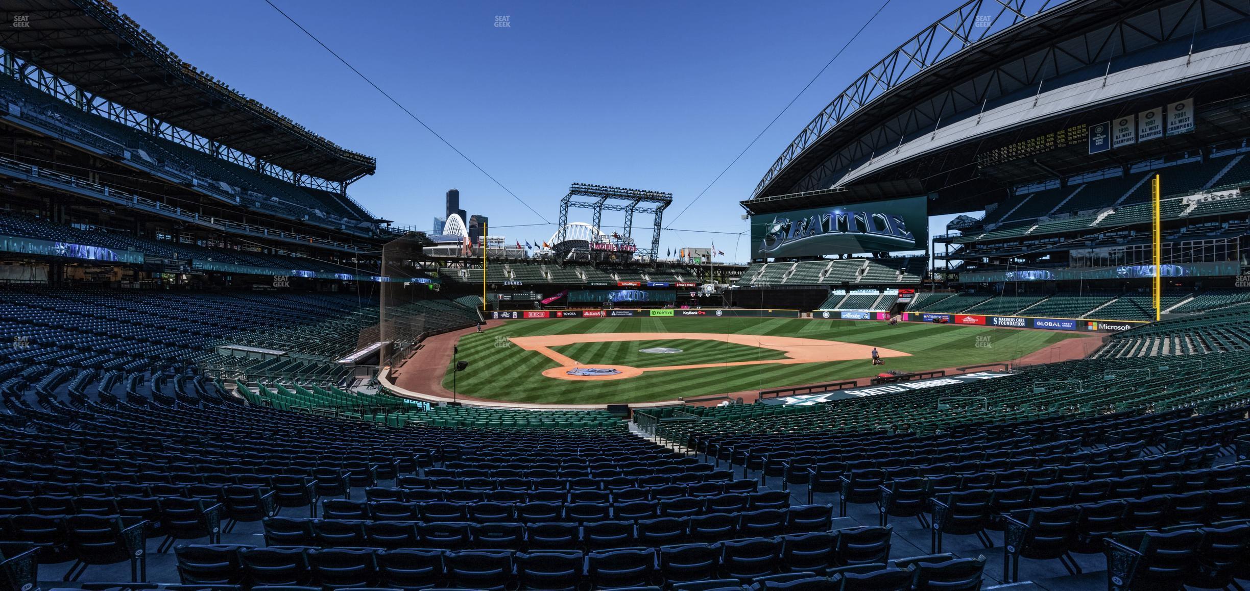 Seating view for T-Mobile Park Section 127