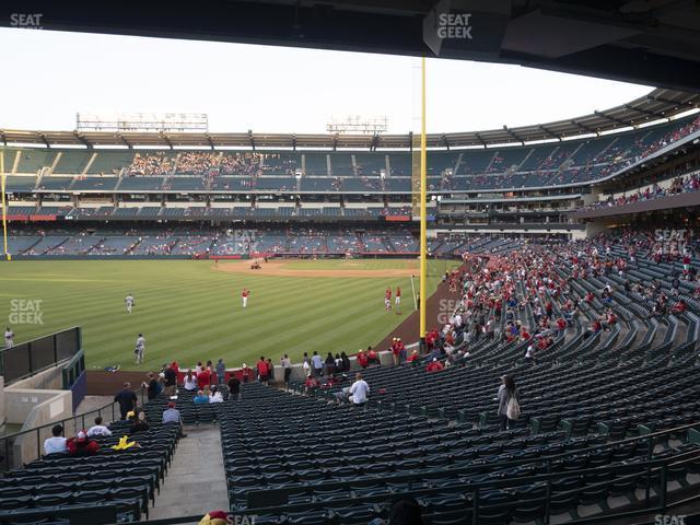 Seating view for Angel Stadium of Anaheim Section 201