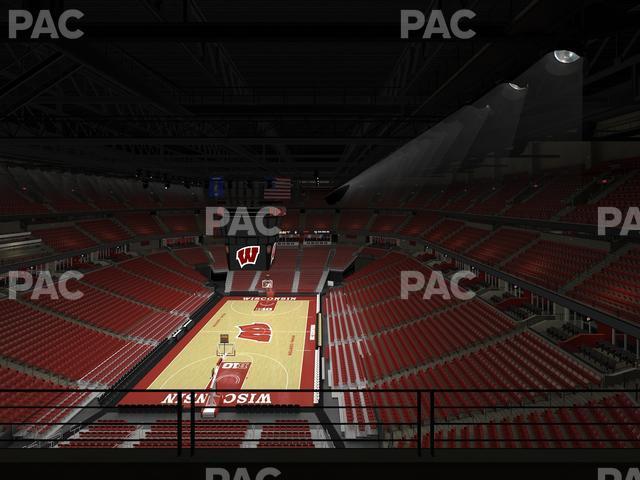 Seating view for Kohl Center Section 328