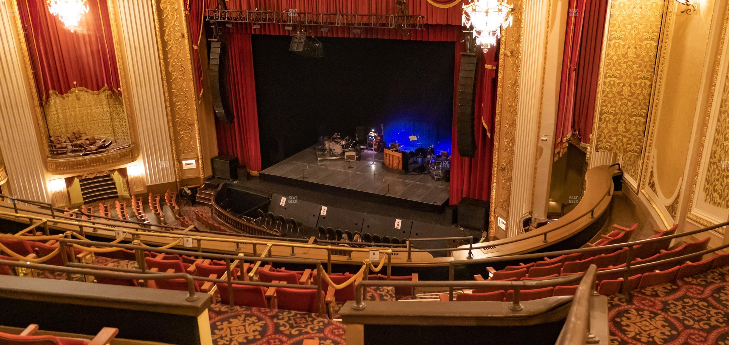 Seating view for Orpheum Theatre - Memphis Section Balcony Right