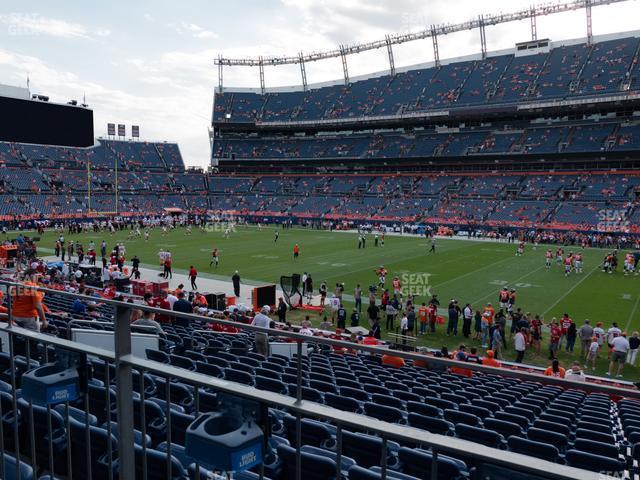 Seating view for Empower Field at Mile High Section 120