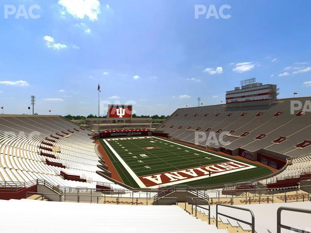 Seating view for Memorial Stadium - Indiana Section 19