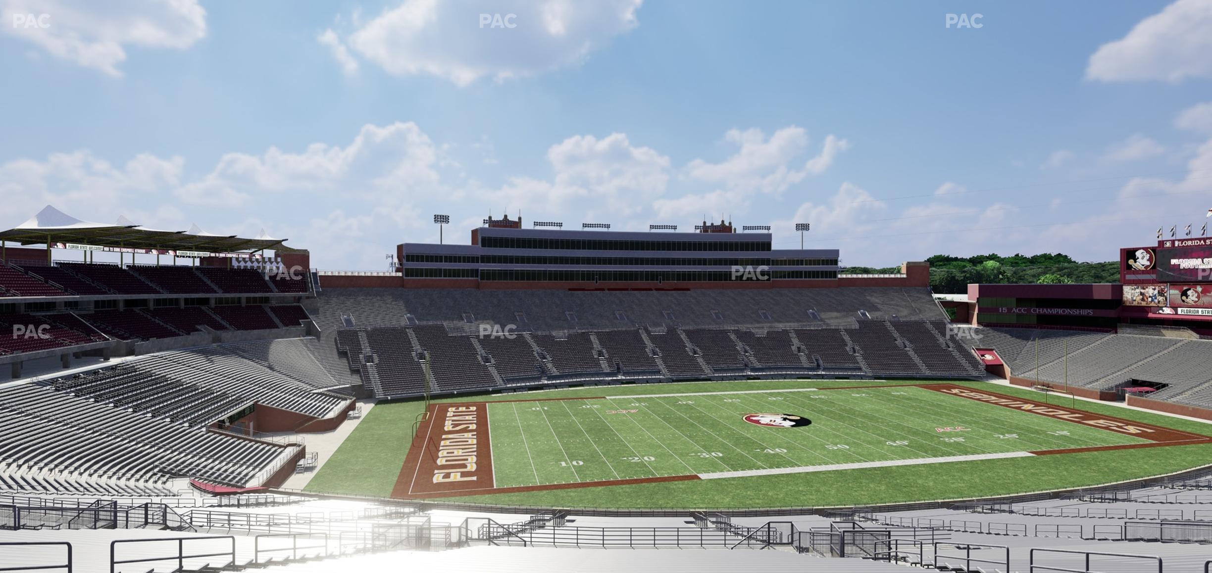 Seating view for Doak Campbell Stadium Section 13