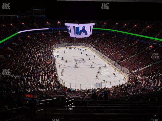 Seating view for Rogers Arena Section 417