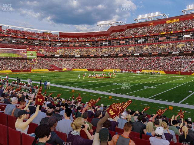 Seating view for Northwest Stadium Section 139