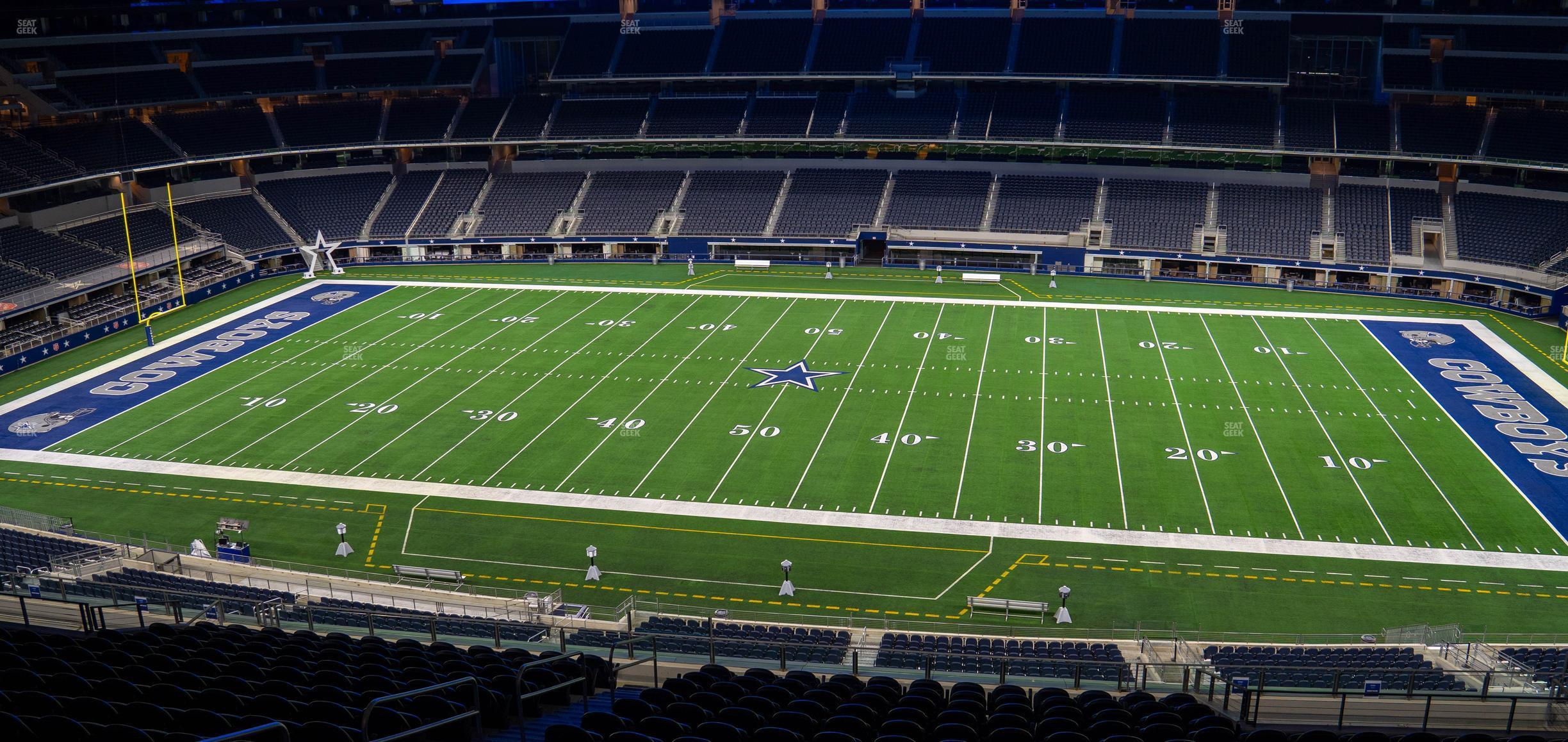 Seating view for AT&T Stadium Section Silver Suite 486