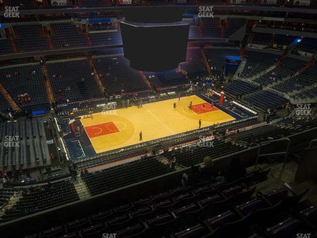 Seating view for Capital One Arena Section 415