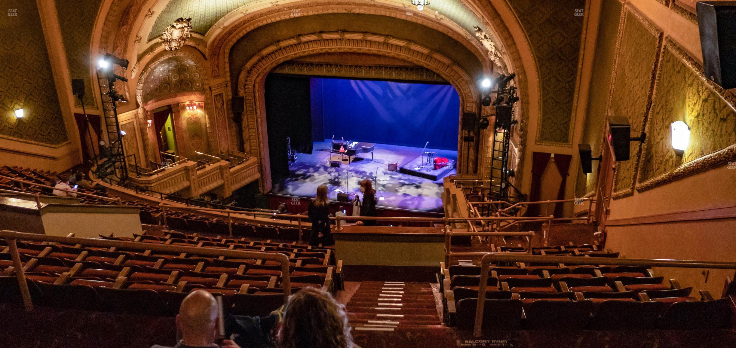 Seating view for Paramount Theatre Austin Section Upper Balcony Right