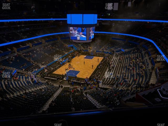 Seating view for Kia Center Section 231