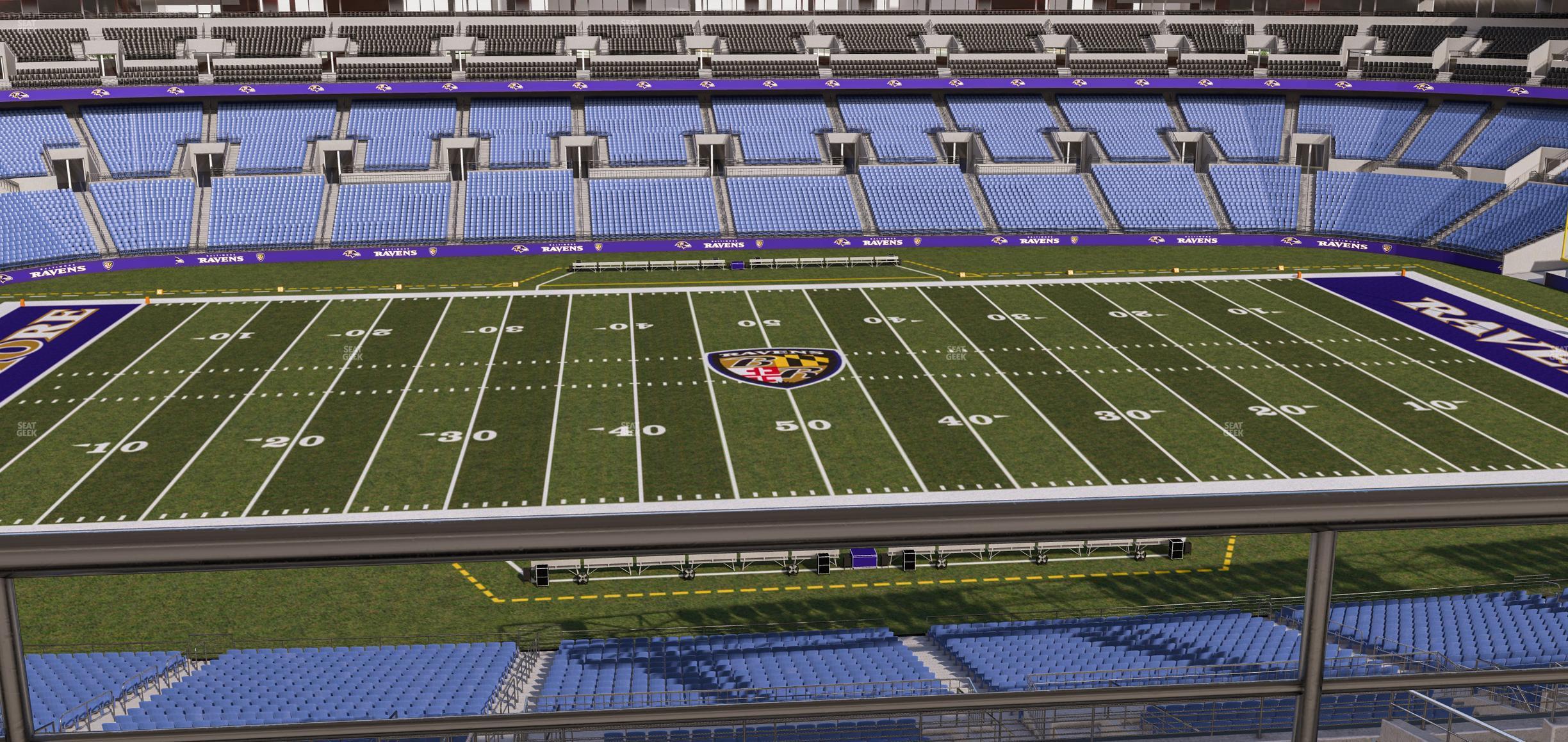 Seating view for M&T Bank Stadium Section Suite 440