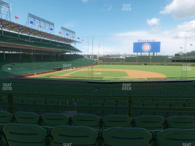 Seating view for Wrigley Field Section 223