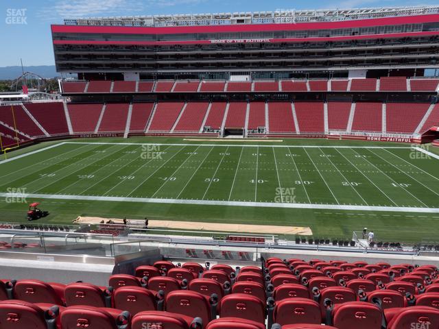 Seating view for Levi's Stadium Section C 215