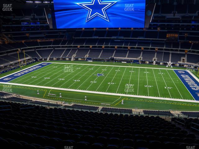 Seating view for AT&T Stadium Section Silver Suite 441