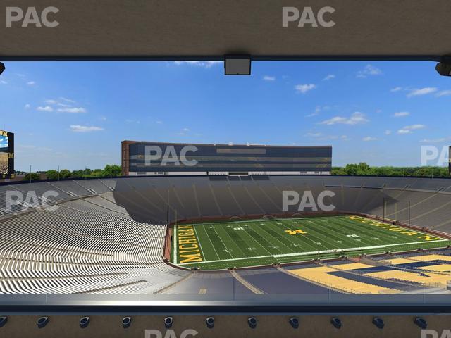 Seating view for Michigan Stadium Section 404