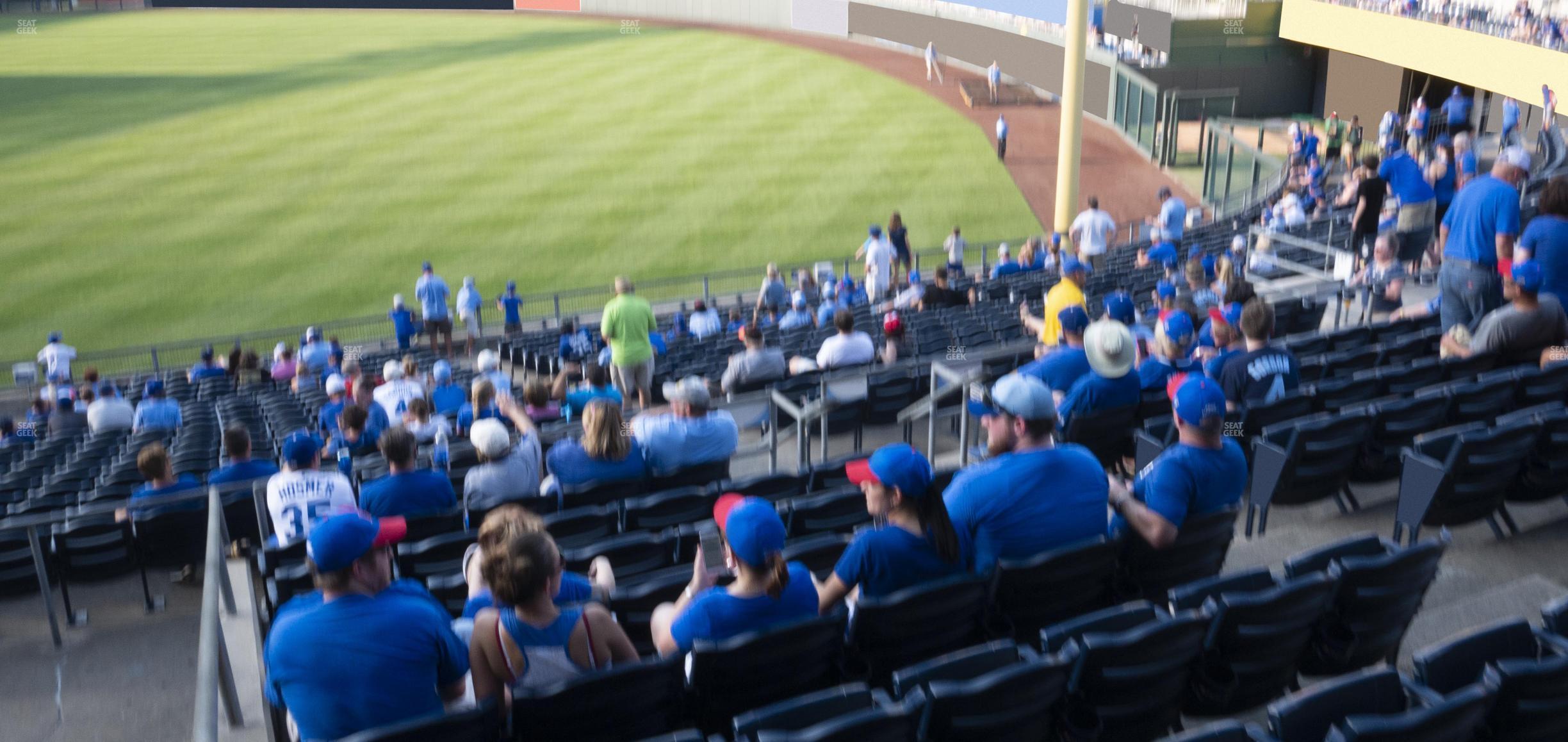 Seating view for Kauffman Stadium Section 245