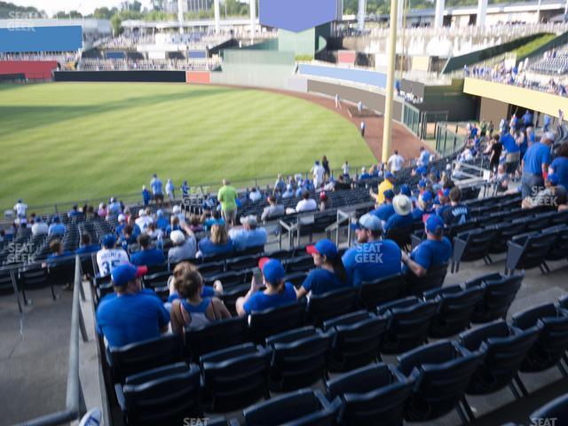 Seating view for Kauffman Stadium Section 245