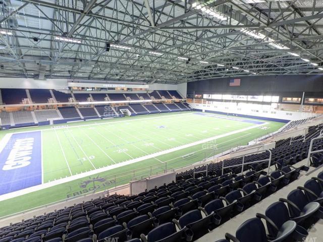 Seating view for Ford Center Section 210