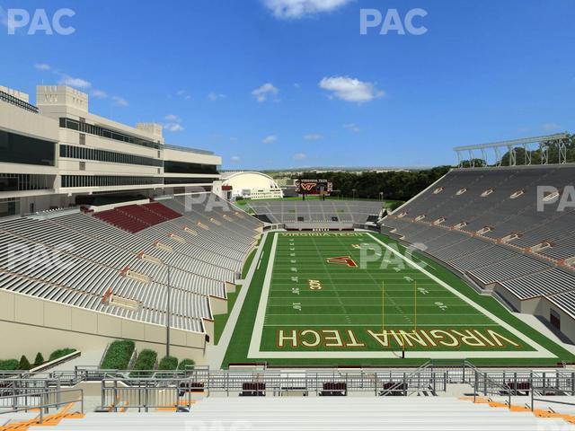 Seating view for Lane Stadium Section 507