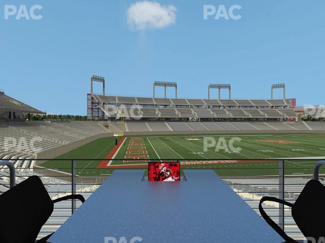 Seating view for TDECU Stadium Section Loge Box 24