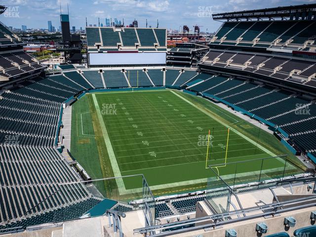 Seating view for Lincoln Financial Field Section 209